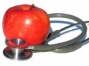 Stethoscope and Apple