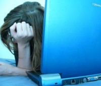 Student Frustrated while Studying