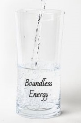 Water glass with Boundless Energy Label
