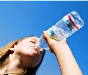 Girl Drinking Water