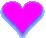 Fuschia Heart